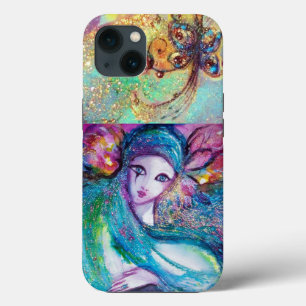 Case-Mate iPhone CASE MASQUÉRADE VÉNÉTIENNE /MASQUE EN BLEU