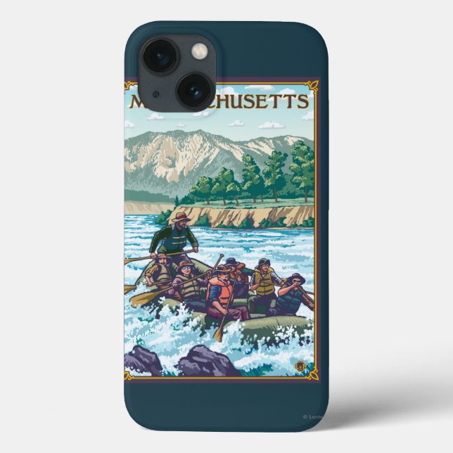 Coques Case-Mate iPhone MassachusettsRiver transportant la scène par (Verso)