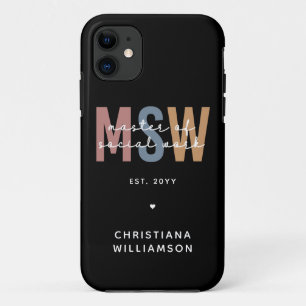 Case-Mate iPhone Case Master en travail social en MSW