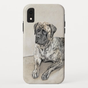 Case-Mate iPhone Case Mastiff anglais (Brindle) Peinture - Chien Art