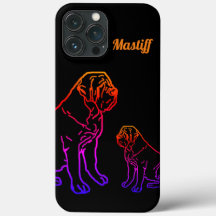 Mastiff Anglais Néon Dogue anglais