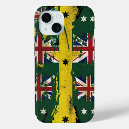 Coque Pour iPhone 15 Mates Uniques Mingling : Australien + Fusion Brita