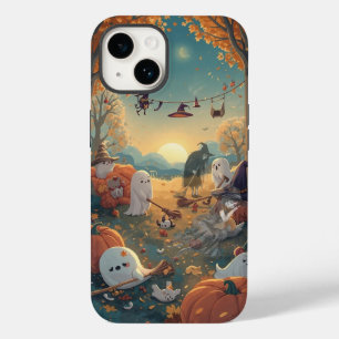 Coque Pour iPhone 14 Matin d'Après Halloween - Un Conte Fantomatique de
