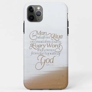 Case-Mate iPhone Case Matthieu 4:4 L'homme ne vivra pas seul sur le pain