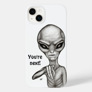 Coque Pour iPhone 14 Plus Mauvais Alien, Tu es le prochain !