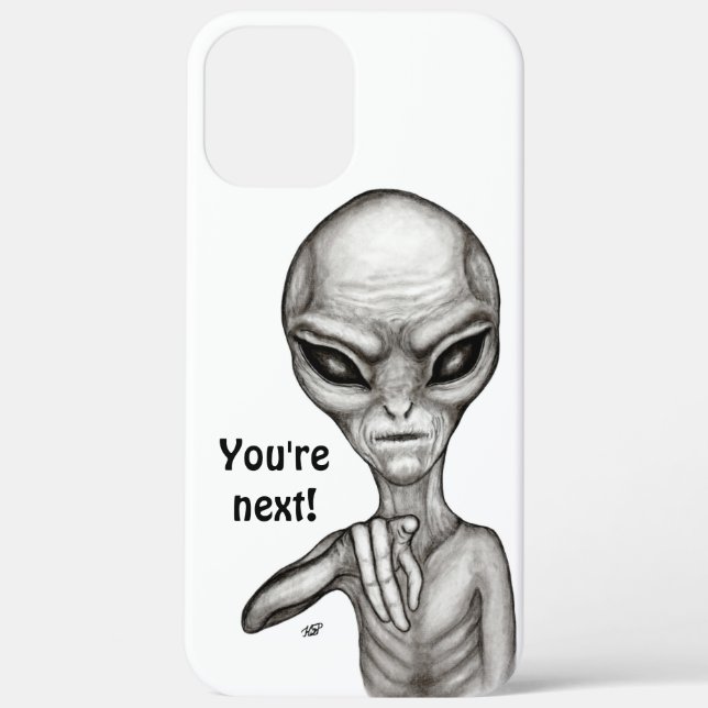 Coques Case-Mate iPhone Mauvais Alien, Tu es le prochain ! (Verso)