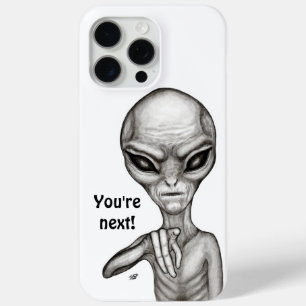 Coque iPhone 15 Pro Max Mauvais Alien, Tu es le prochain !