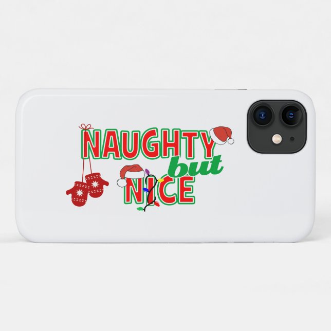 Coques Case-Mate iPhone Mauvais mais gentil (Dos (Horizontal))