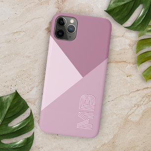 Case-Mate iPhone Case Mauve Taupe Rose Poussiéreux Blush Rose Foncé Colo