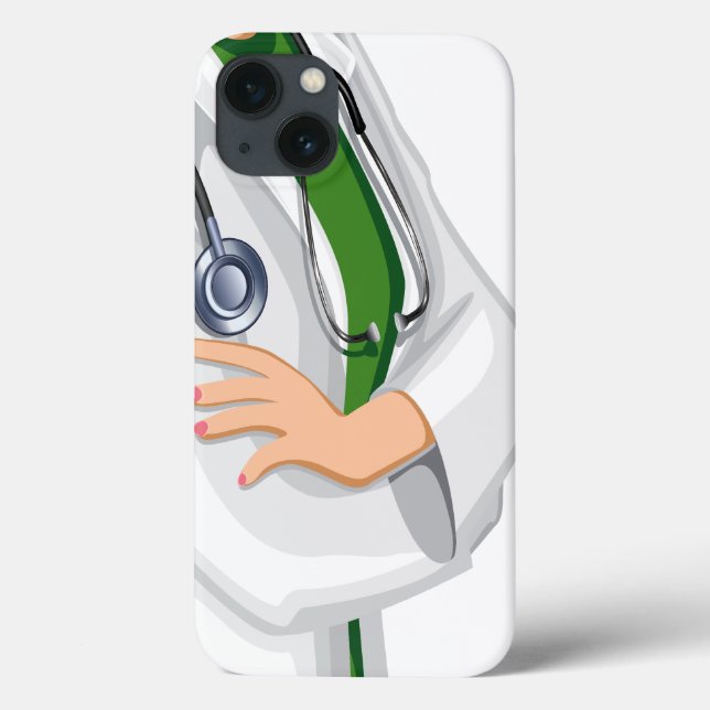 Coques Case-Mate iPhone Médecine Femme Docteur (Verso)