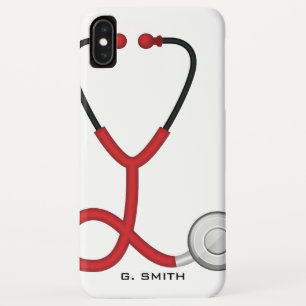 Case-Mate iPhone Case Médecins et infirmières Nom du stéthoscope Mé