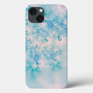 iPhone 13 Coque Méditation Papillon Art Bleu Calme