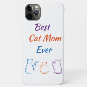 Case-Mate iPhone Case Meilleur Cat Maman jamais