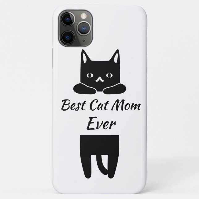 Coques Case-Mate iPhone Meilleur Cat Maman jamais (Dos)