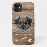 Meilleur Chien Maman Jamais Rustique Empreinte de 