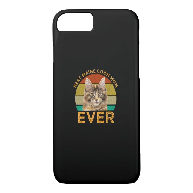 Coques Case-Mate iPhone Meilleur Maine Coon Maman (Dos)
