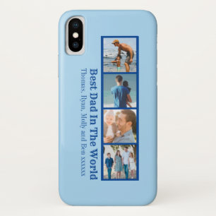 Case-Mate iPhone Case Meilleur papa dans le monde Photo Collage