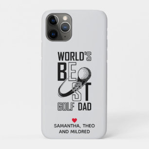Case-Mate iPhone Case Meilleur papa de golf au monde - Drôle et pensant 