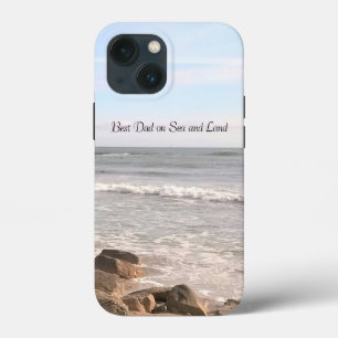 Case-Mate iPhone Case Meilleur papa photo du ciel bleu de l'océan Atlant