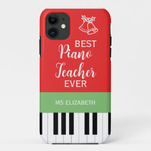 Case-Mate iPhone Case Meilleur professeur de piano jamais Piano Key Roug