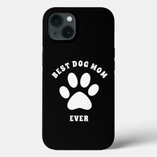 Case-Mate iPhone Case Meilleure maman de chien jamais texte personnalisé