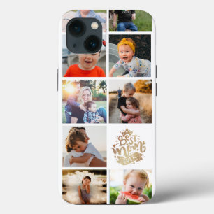 Case-Mate iPhone Case Meilleure Maman Ever Or Photo Collage Fête des Mè