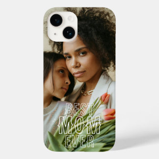 Coque Pour iPhone 14 Meilleure maman jamais photo