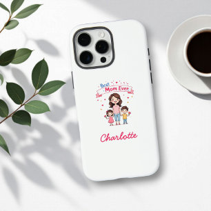 Coques iPhone 16 Pro Max Meilleure maman jamais Sentimental Personnalisé