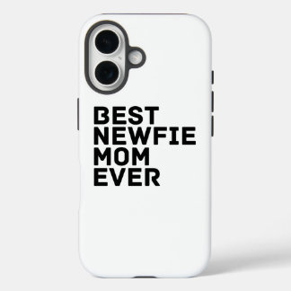 Coques iPhone 16 Meilleure maman Newfie jamais - Chien de Terre-Neu
