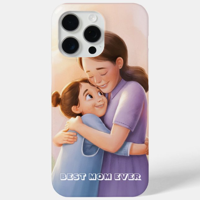 Coques Case-Mate iPhone Meilleure Maman Personnaliser L'Image (Verso)