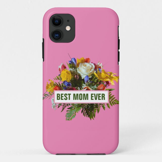 COQUES Case-Mate iPhone MEILLEURE MÈRE JAMAIS MÈRES JOUR CADEAU (Dos)