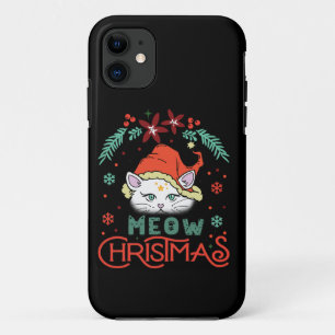 Case-Mate iPhone Case Meow Christmas, Merry Christmas