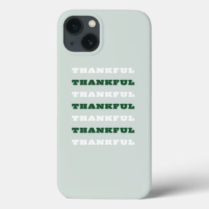 Case-Mate iPhone Case Merci, Citation de gratitude, Vert