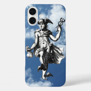 Coques iPhone 16 Plus Mercury à ailes dans les nuages