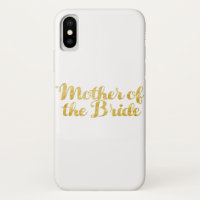 Mère de l'or de jeune mariée