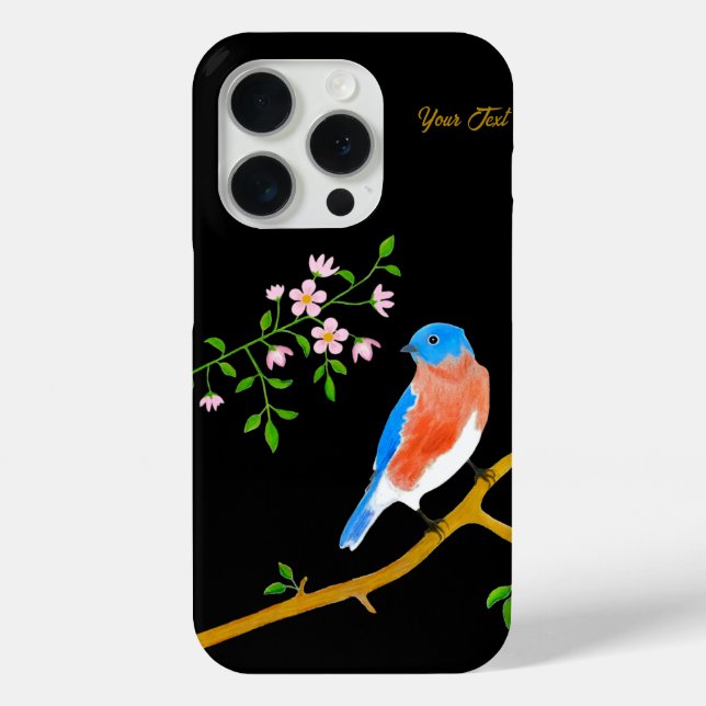 Coques Case-Mate iPhone Merles bleus (Verso)