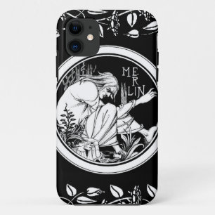 Coque Case-Mate Pour iPhone Merlin imaginaire Art Nouveau