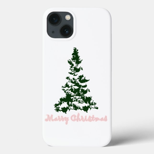 Coques Case-Mate iPhone Merry christmas (Verso)