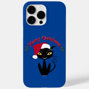 Coque Pour Pour iPhone 14 Pro Max Merry Christmas Kitty Cat