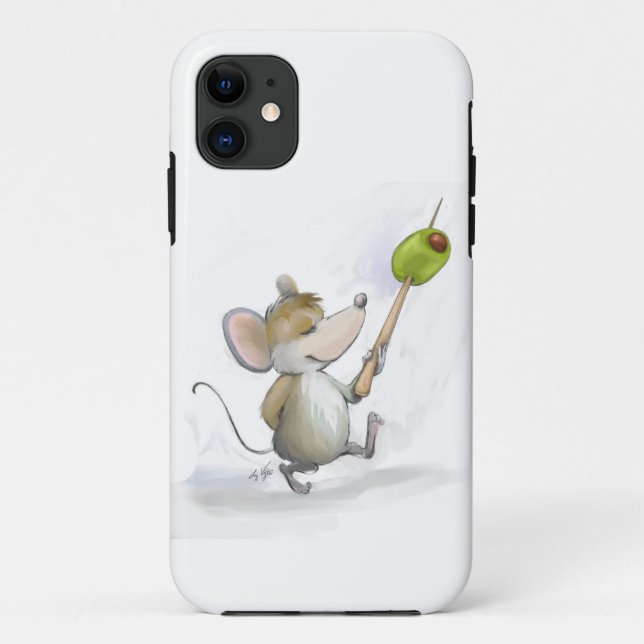 Coques Case-Mate iPhone Merry Mouse Moe avec boîtier Olive iphone6 (Dos)