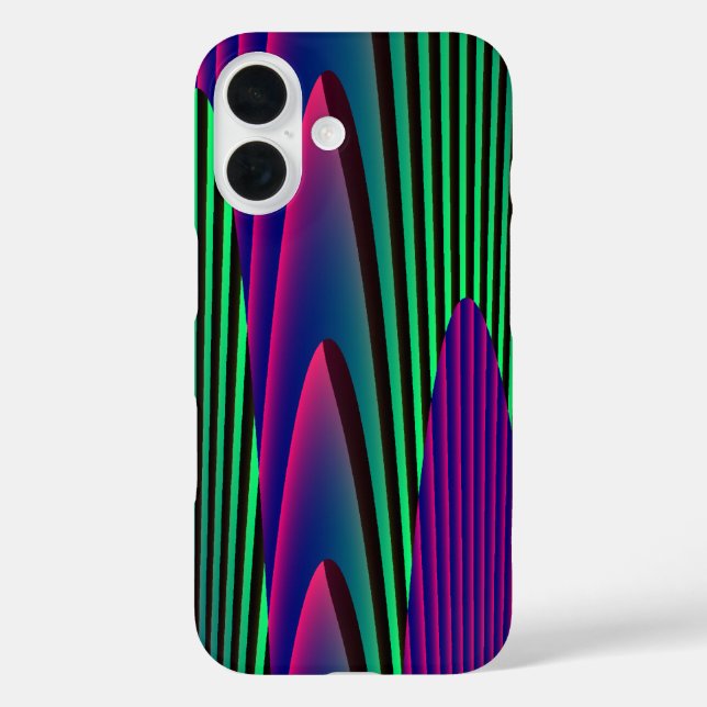 Coques Case-Mate iPhone Mers Néon (Verso)