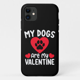 Case-Mate iPhone Case Mes Chiens Sont Mes Valentin Amoureux Des Animaux 