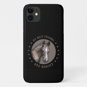 Case-Mate iPhone Case Mes meilleurs amis sont Horse Téléphone Case