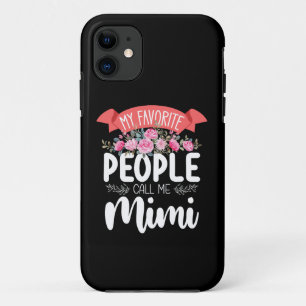 Case-Mate iPhone Case Mes personnes préférées m'appellent Mimi la fête d