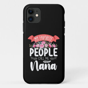 Case-Mate iPhone Case Mes personnes préférées m'appellent Nana la fête d