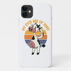 Case-Mate iPhone Case Mes yeux sont ici ! - Graphique drôle des pis de v