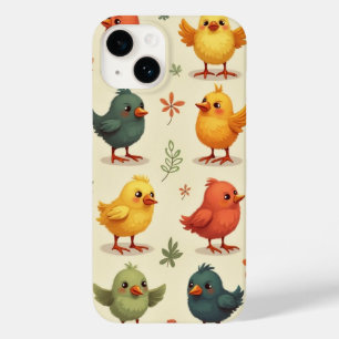 Coque Pour iPhone 14 Mésange de couleur