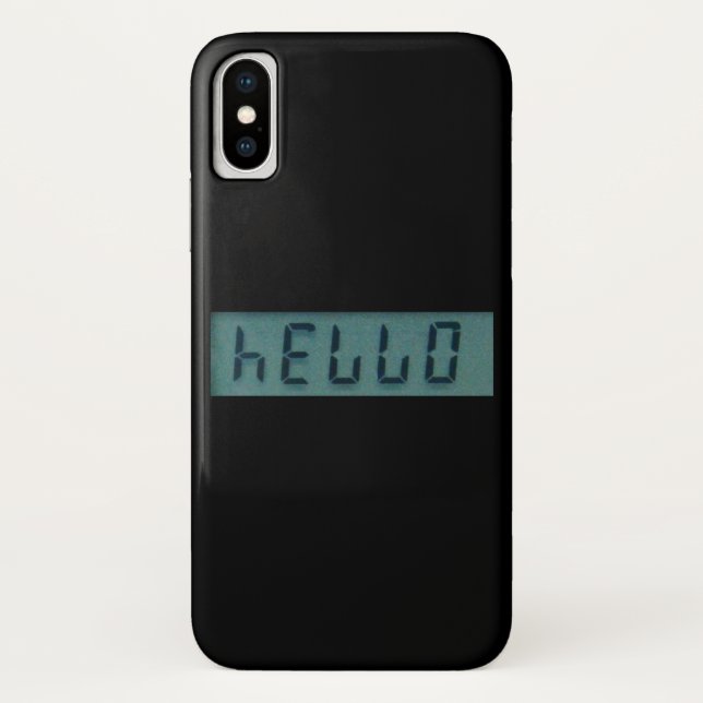 Coques Case-Mate iPhone Message d'affichage électronique (Dos)
