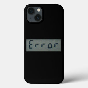 iPhone 13 Case Message d'erreur électronique