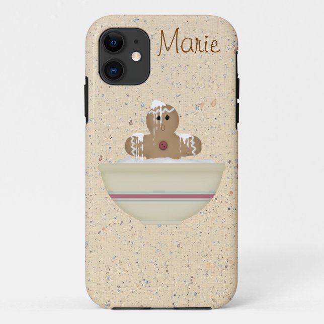 Coques Case-Mate iPhone Messy Gingerbread Homme iPhone 5 Couverture (Dos)
